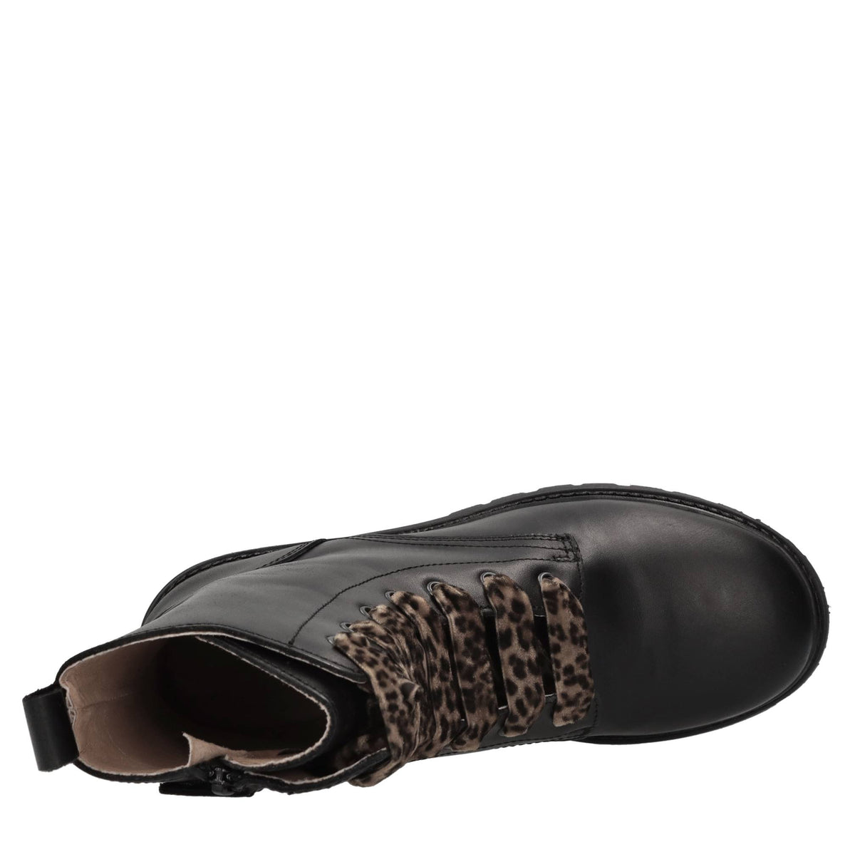 Stivaletti anfibi in pelle 