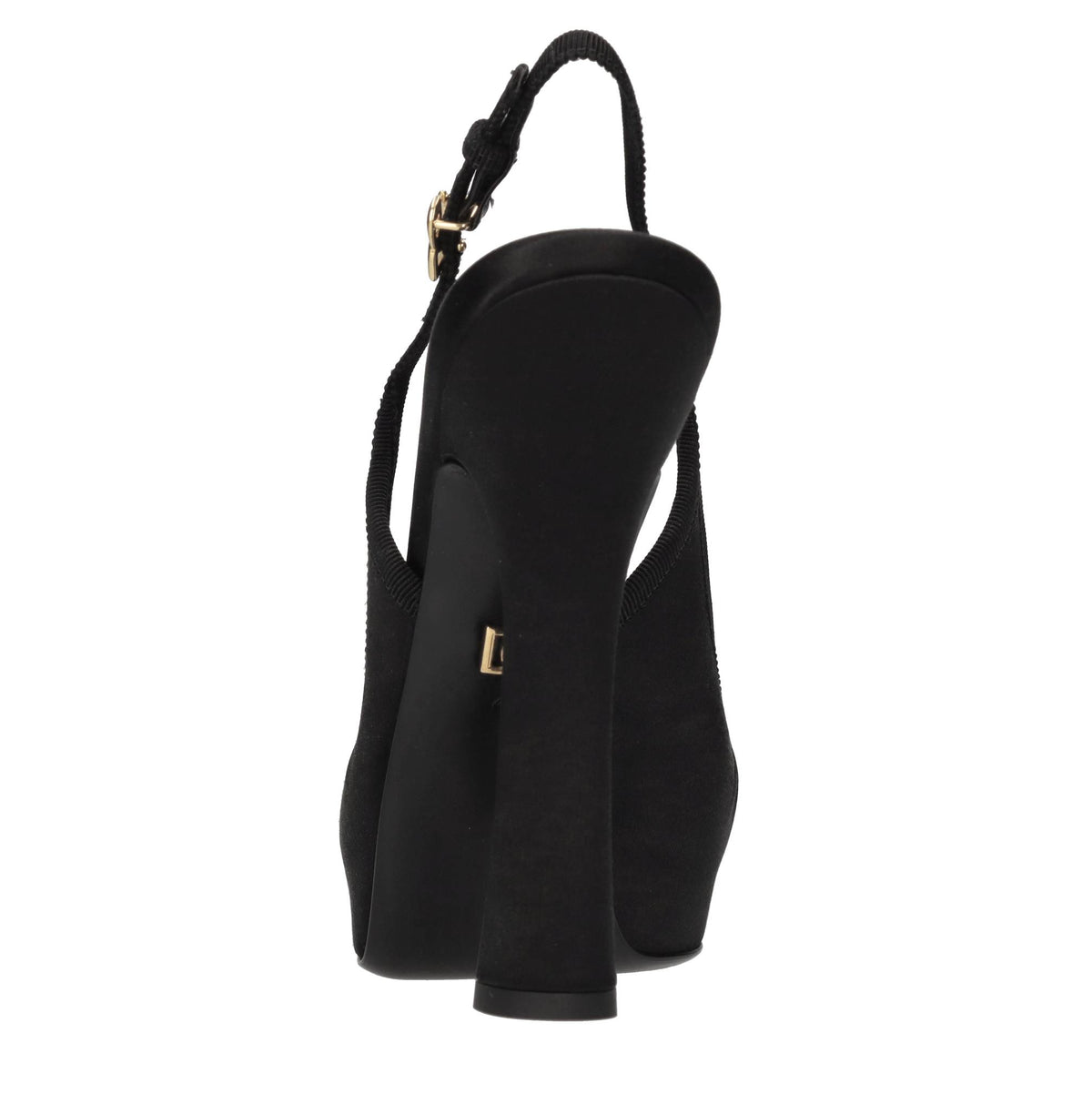 Décolleté slingback Vally in raso 