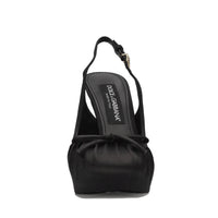 Décolleté slingback Vally in raso 