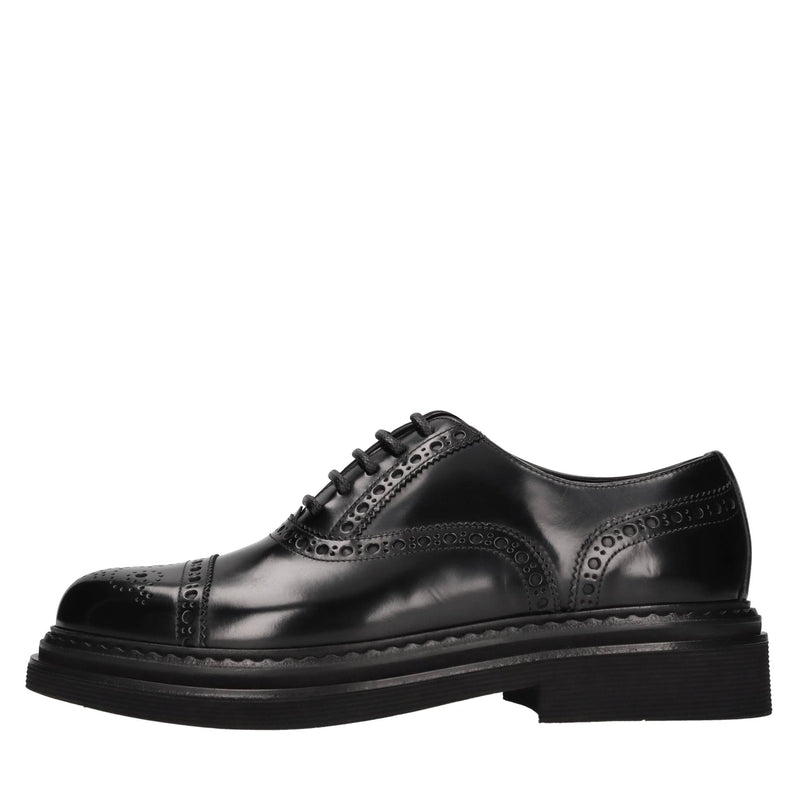 Stringate Day Classic in pelle 
