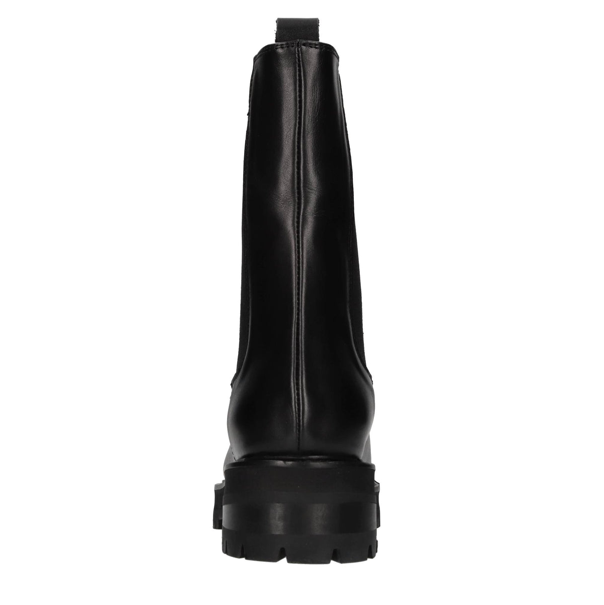 Stivaletti Beatles in pelle e tessuto elasticizzato 