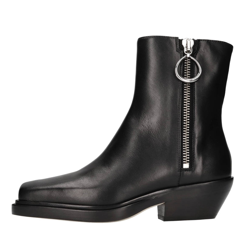 Stivaletti texani in pelle 