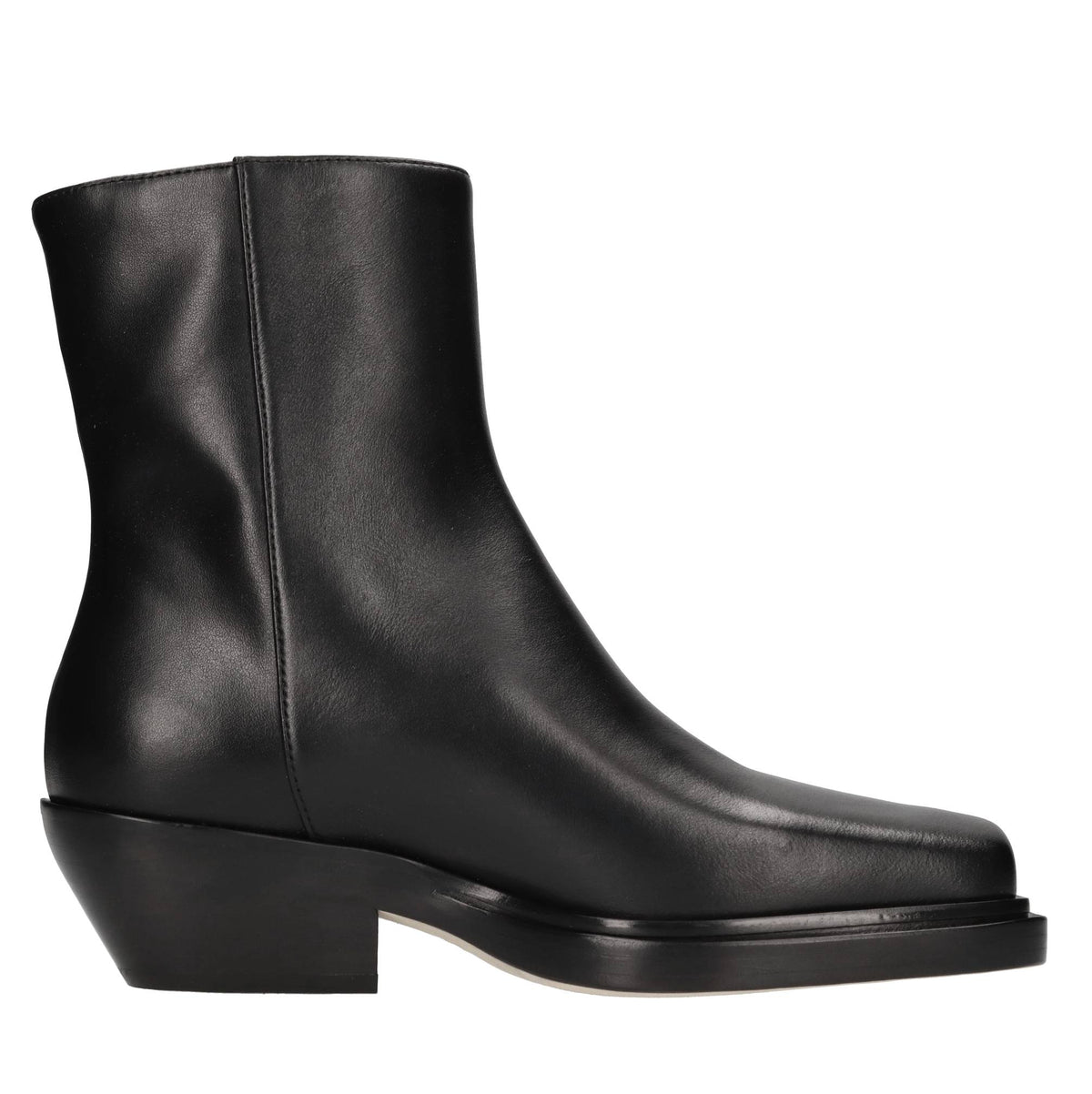 Stivaletti texani in pelle 