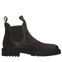 Stivaletti Beatles in camoscio e tessuto elasticizzato 