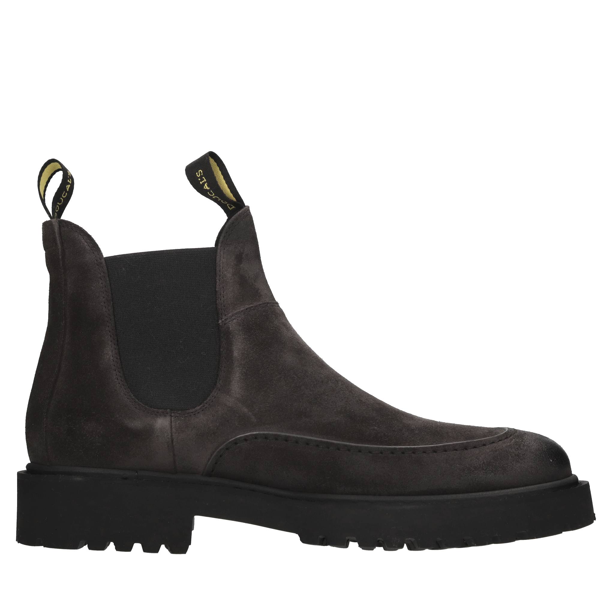 Stivaletti Beatles in camoscio e tessuto elasticizzato 