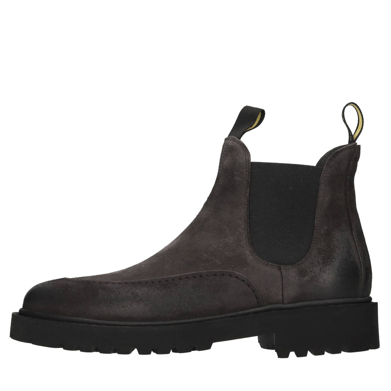 Stivaletti Beatles in camoscio e tessuto elasticizzato 