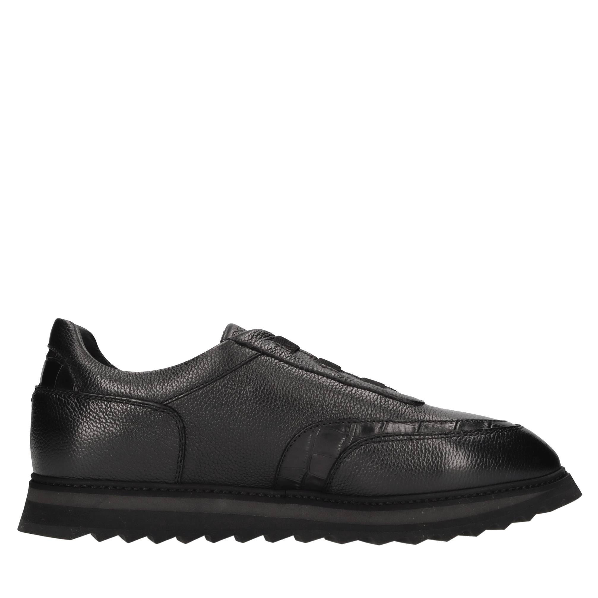 Sneakers Slip-on in pelle 
