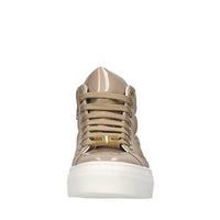 Sneakers in ecopelle e tessuto 