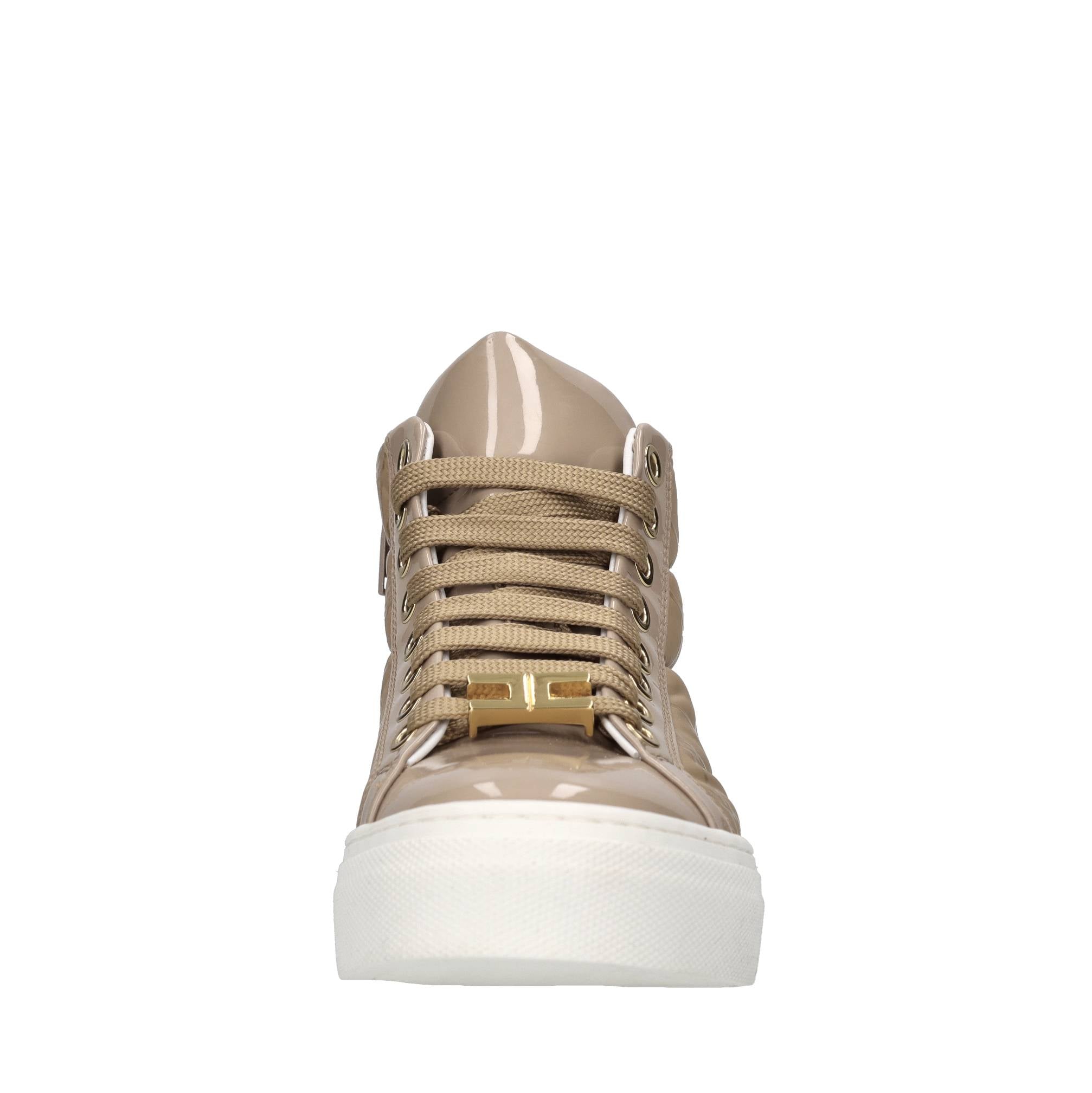 Sneakers in ecopelle e tessuto 