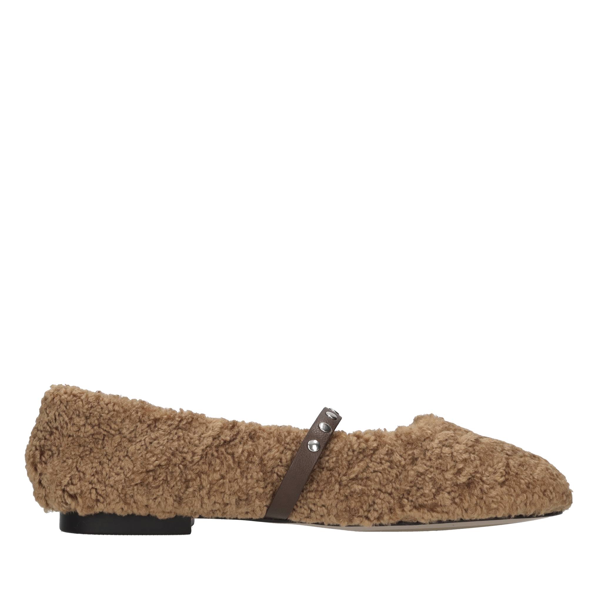 Ballerine in ecopelliccia 