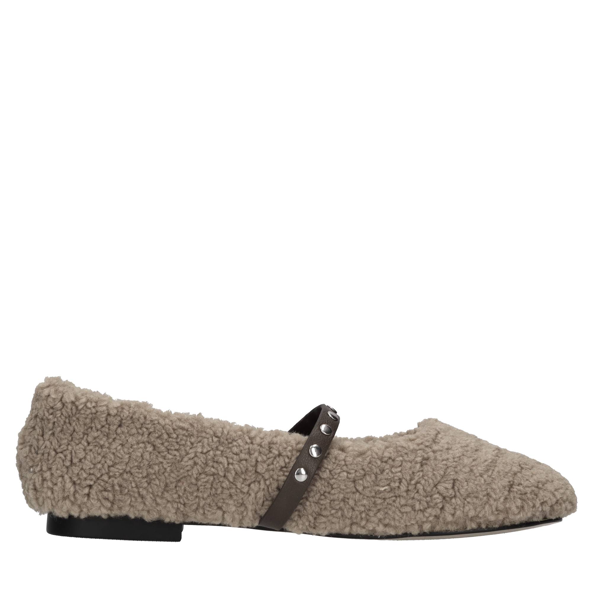 Ballerine in ecopelliccia 