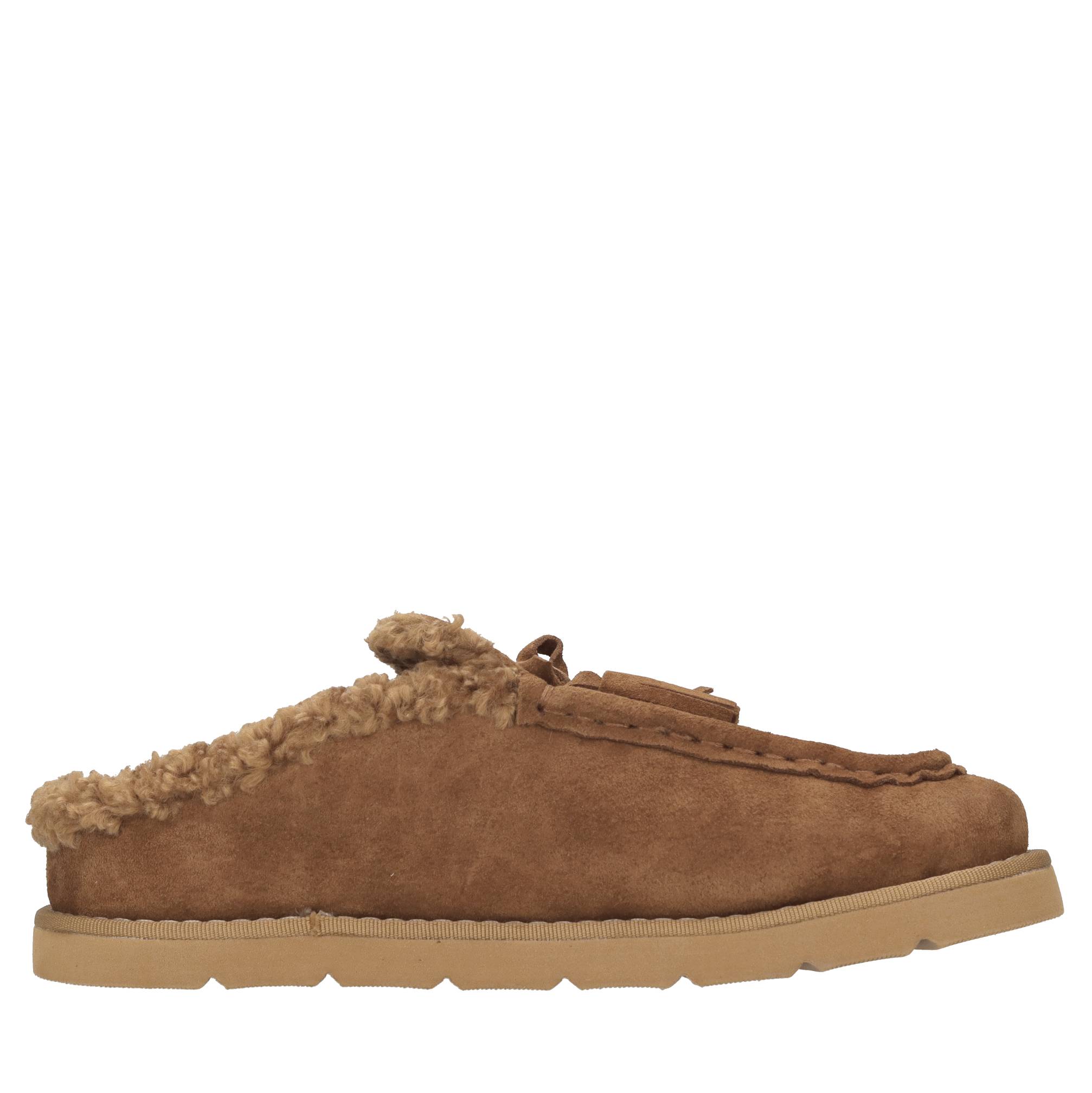 Sabot in camoscio 