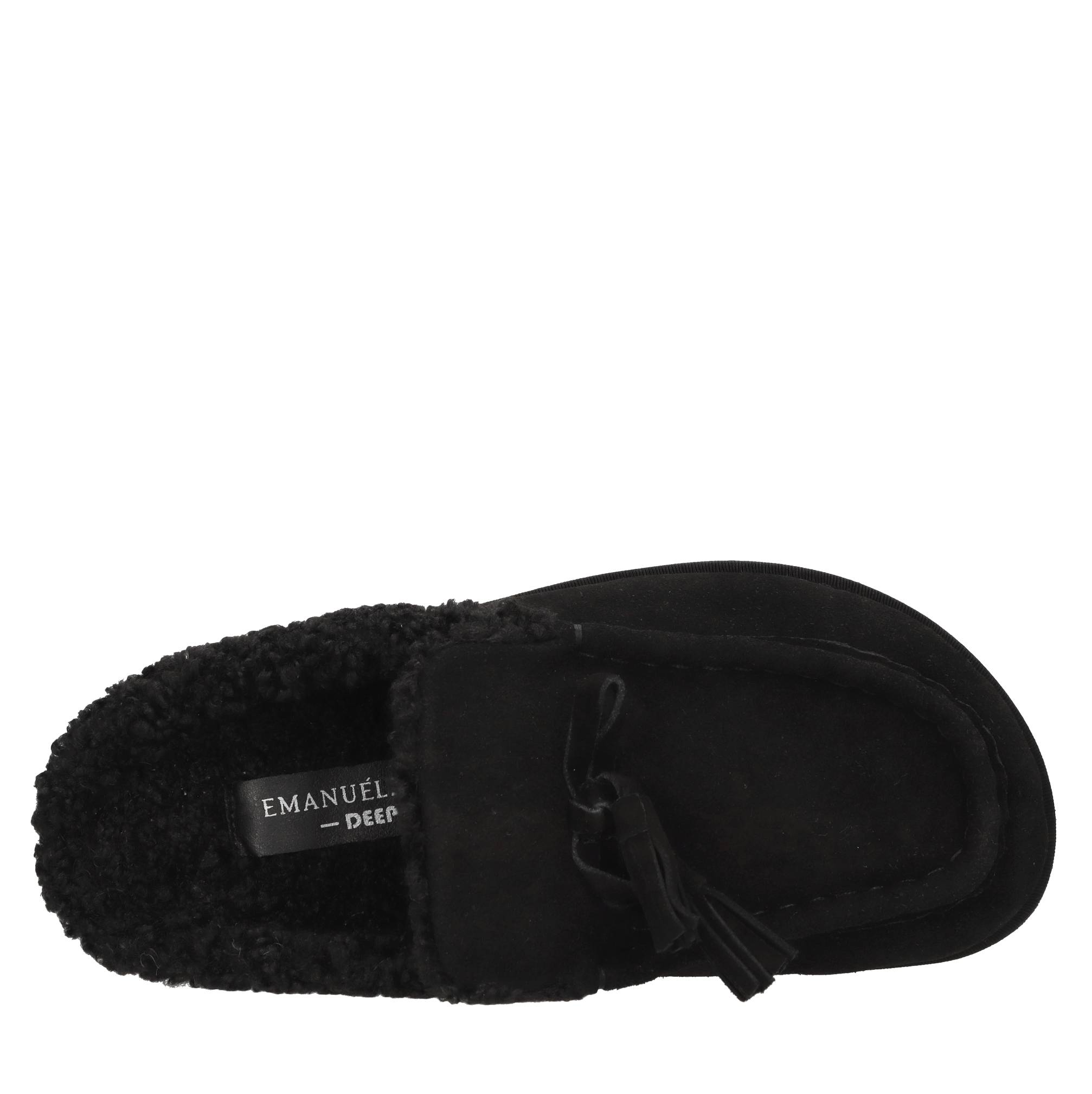Sabot in camoscio 