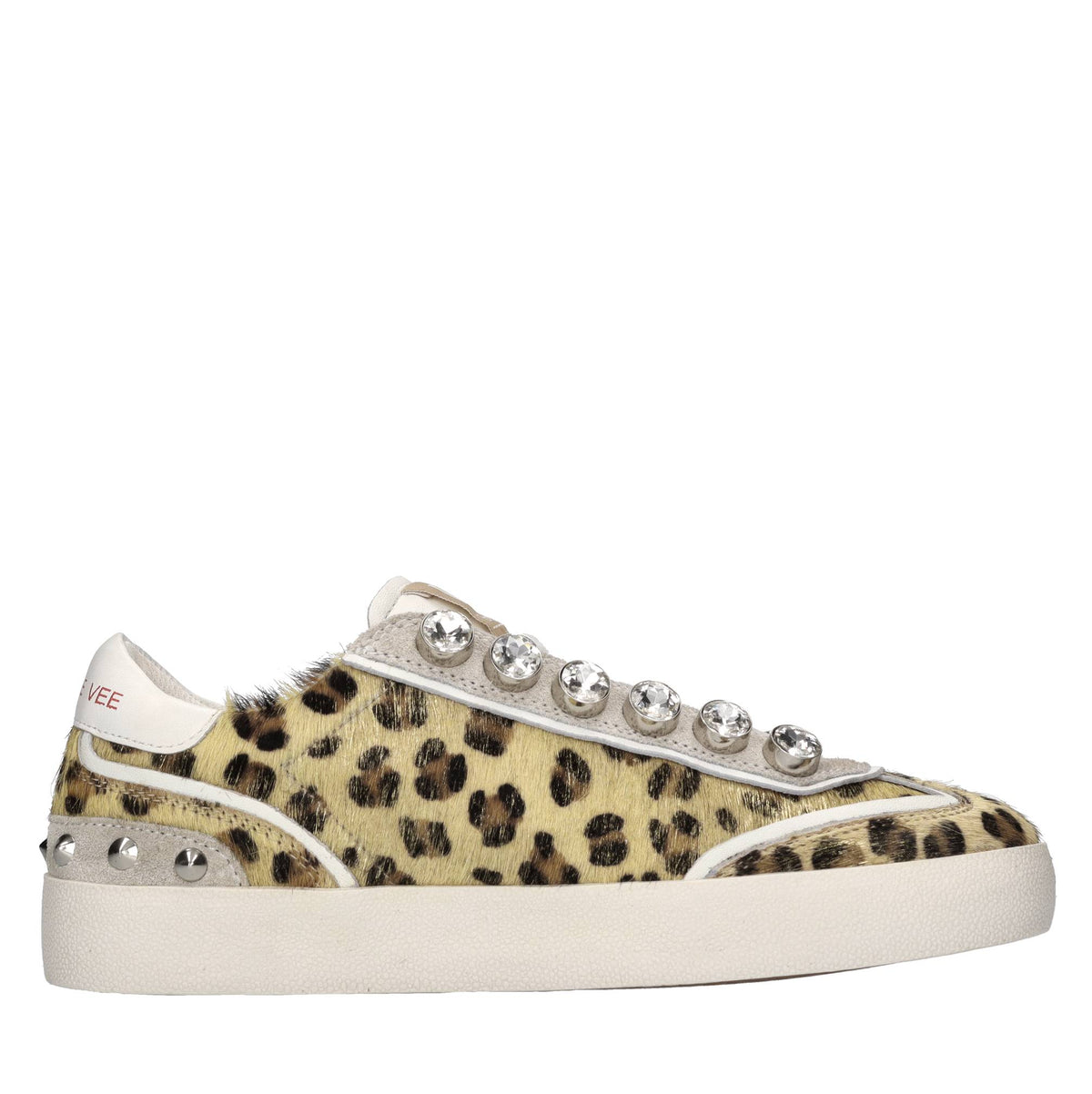 Sneakers in camoscio e cavallino 