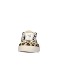 Sneakers in camoscio e cavallino 