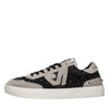 EMANUÉLLE VEE Sneakers in pelle, camoscio e tessuto