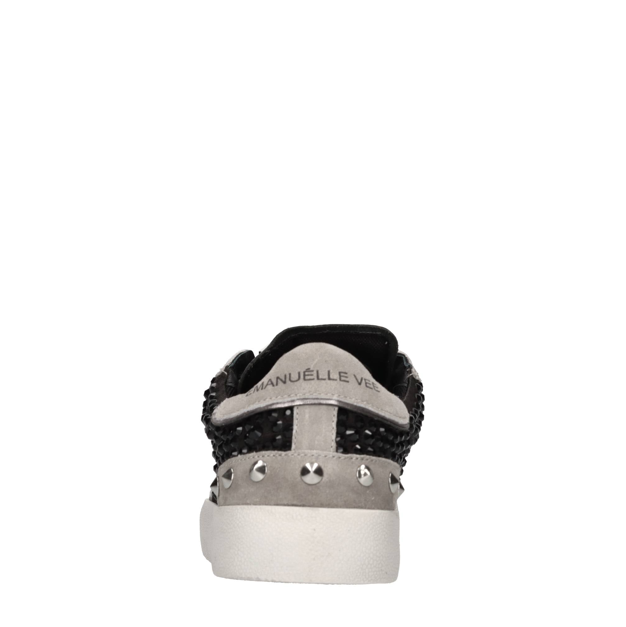 Sneakers in pelle, camoscio e tessuto 