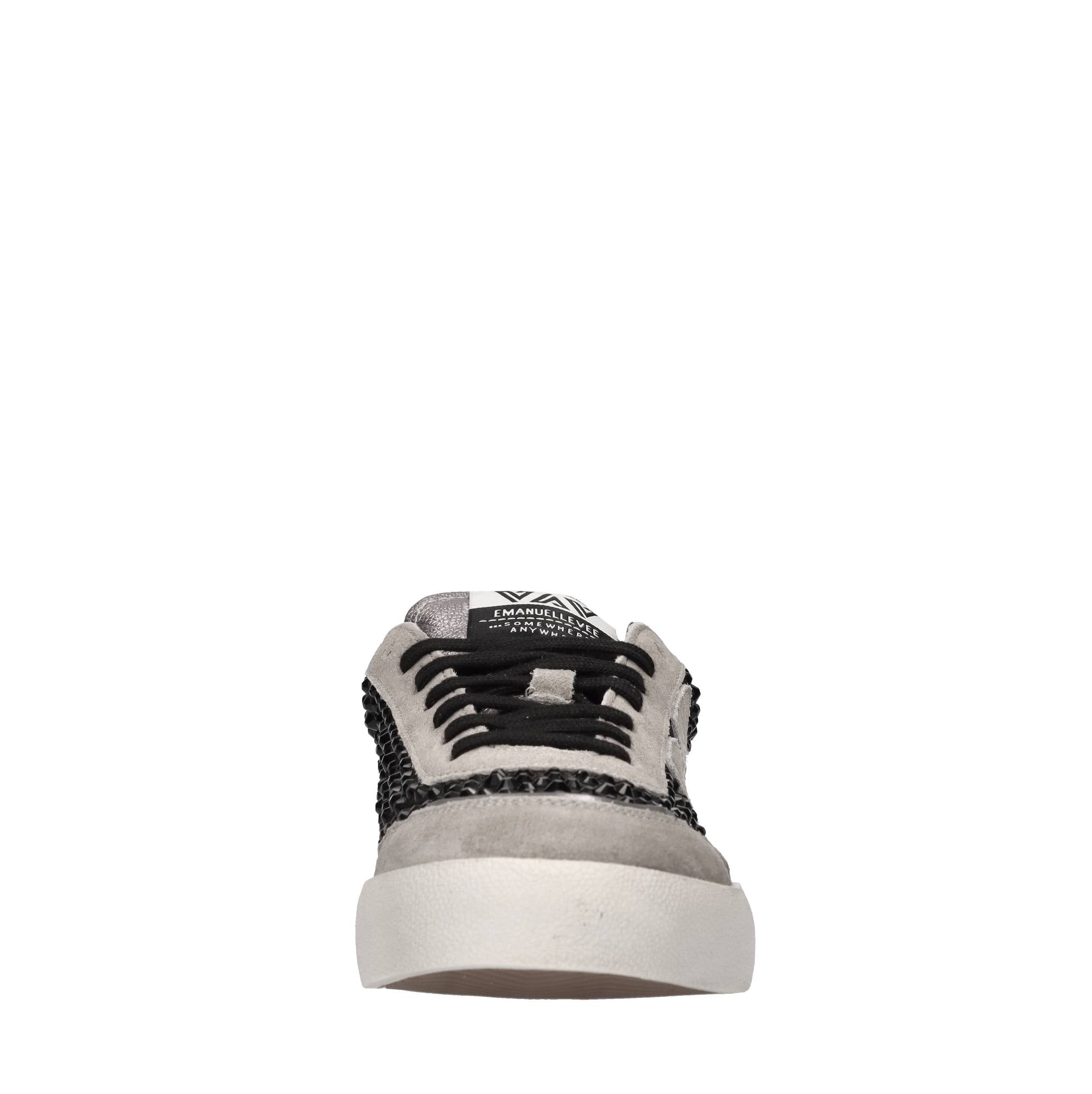 Sneakers in pelle, camoscio e tessuto 