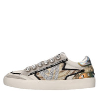 Sneakers in pelle e cavallino 