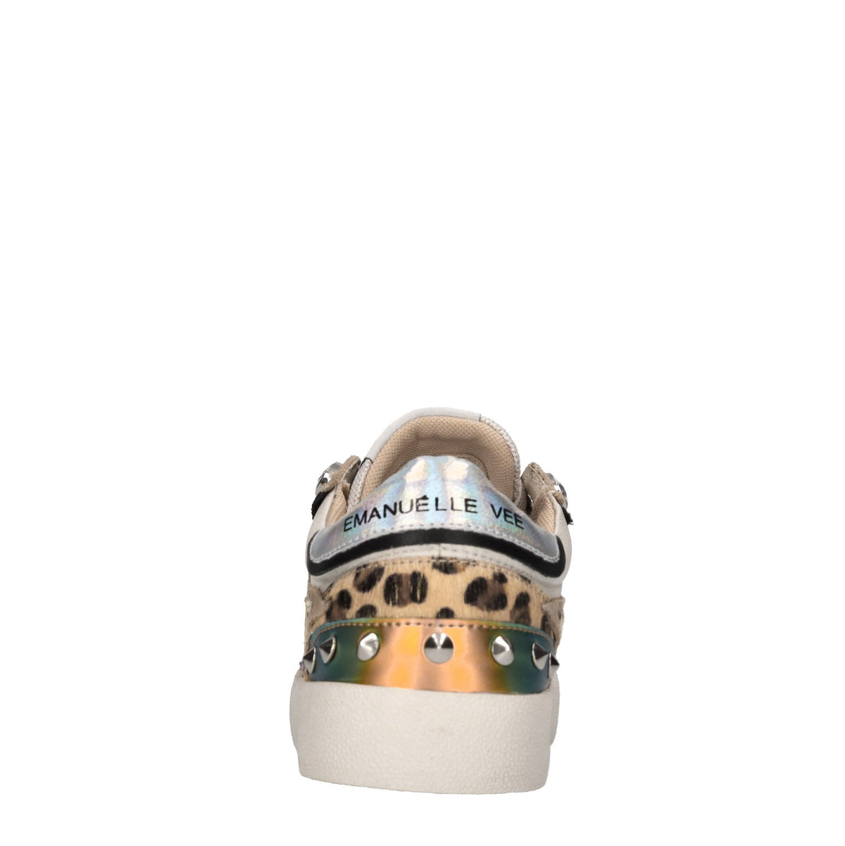 Sneakers in pelle e cavallino 