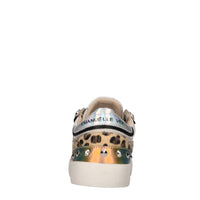 Sneakers in pelle e cavallino 