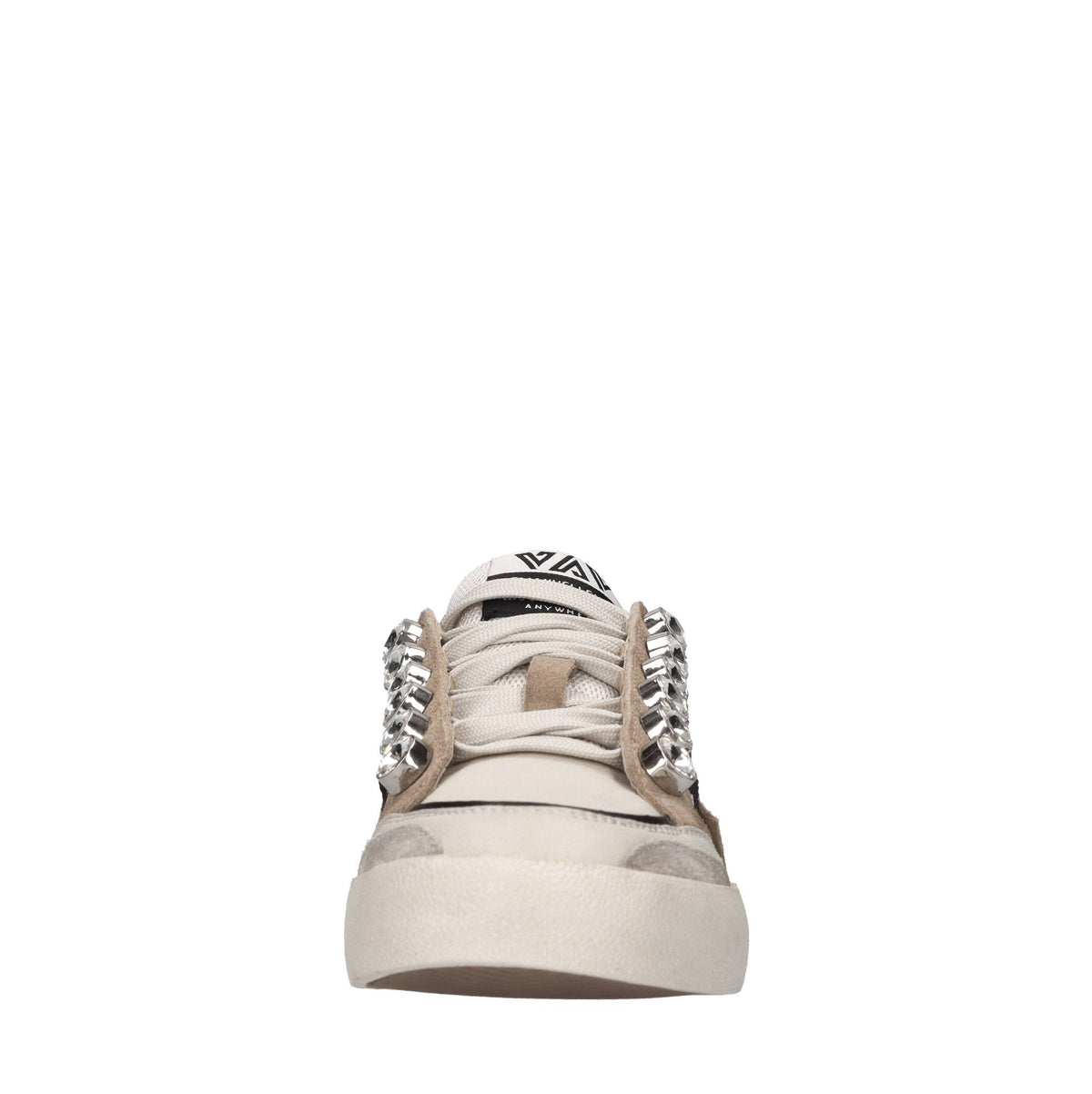 Sneakers in pelle e cavallino 
