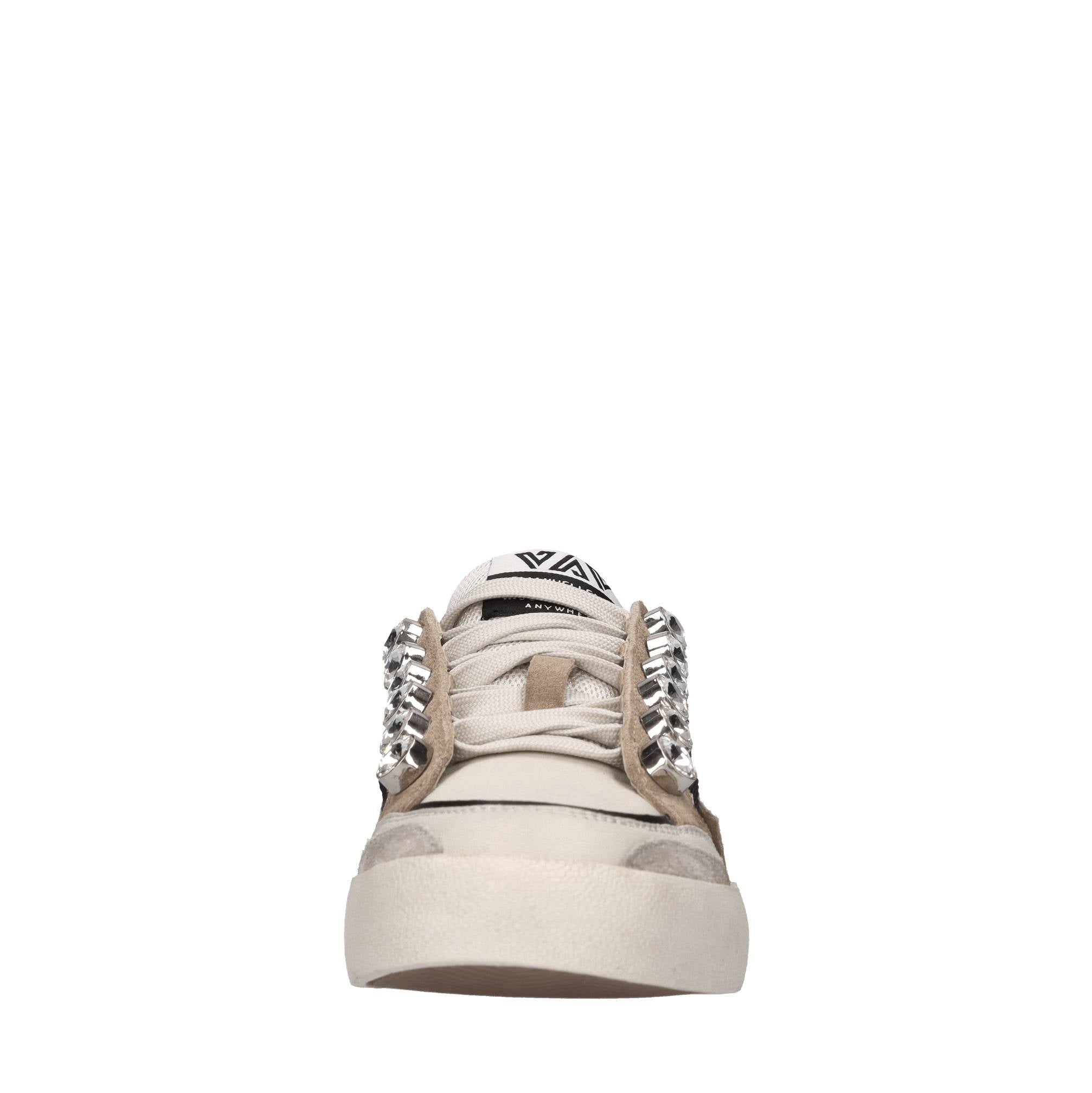 Sneakers in pelle e cavallino 