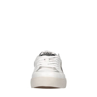 Sneakers in pelle, camoscio e tessuto 