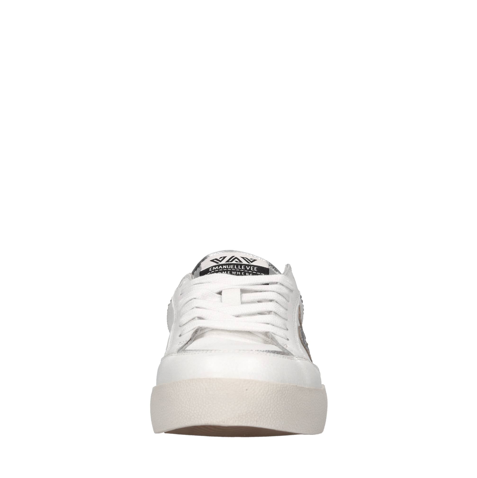 Sneakers in pelle, camoscio e tessuto 