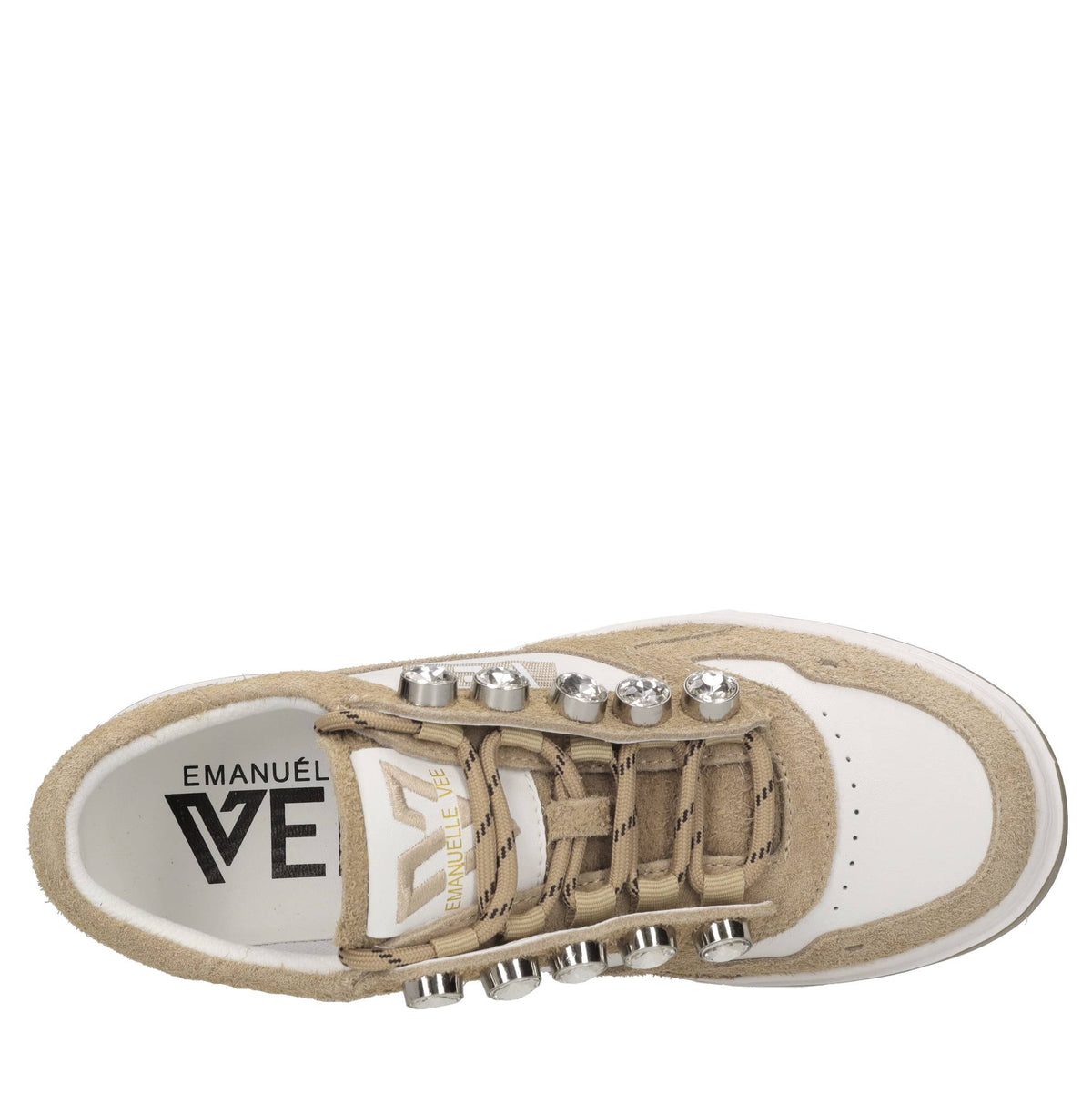 Sneakers in pelle e camoscio 