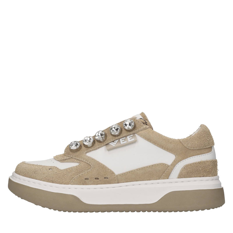 Sneakers in pelle e camoscio 
