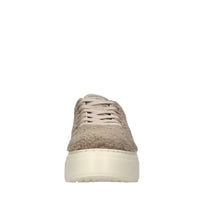 Sneakers in pelle ed ecopelliccia 