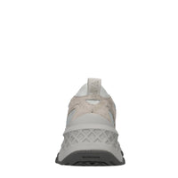 Sneakers in camoscio,pelle e tessuto 
