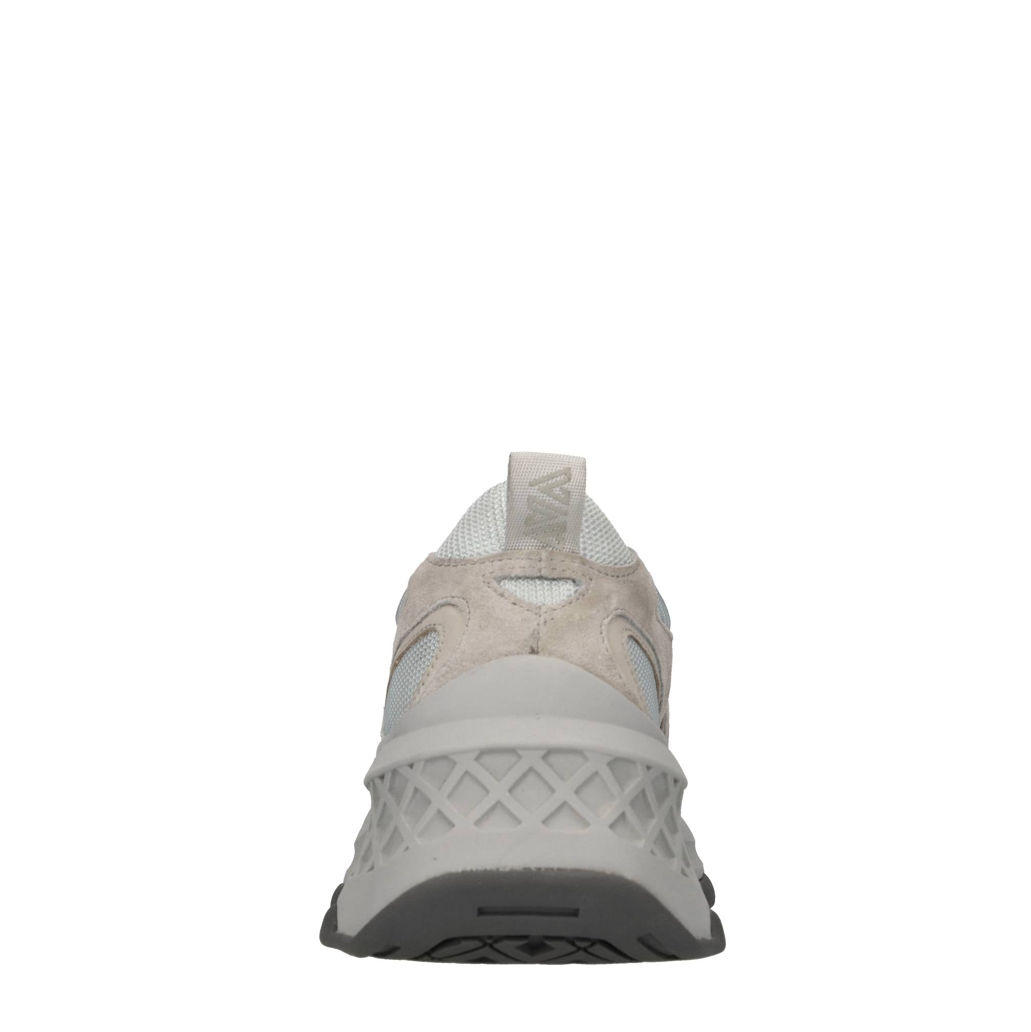 Sneakers in camoscio,pelle e tessuto 