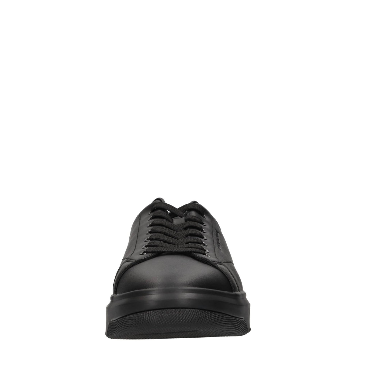 Sneakers in pelle rivestita con fogli transfer 