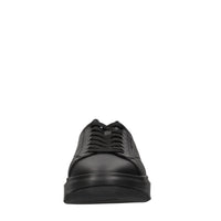 Sneakers in pelle rivestita con fogli transfer 
