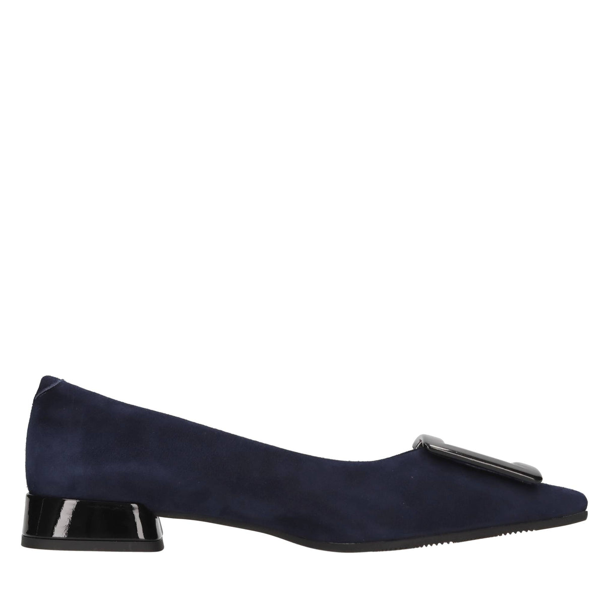 Ballerine in camoscio 