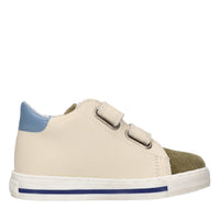 Sneakers in pelle e camoscio 