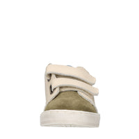 Sneakers in pelle e camoscio 