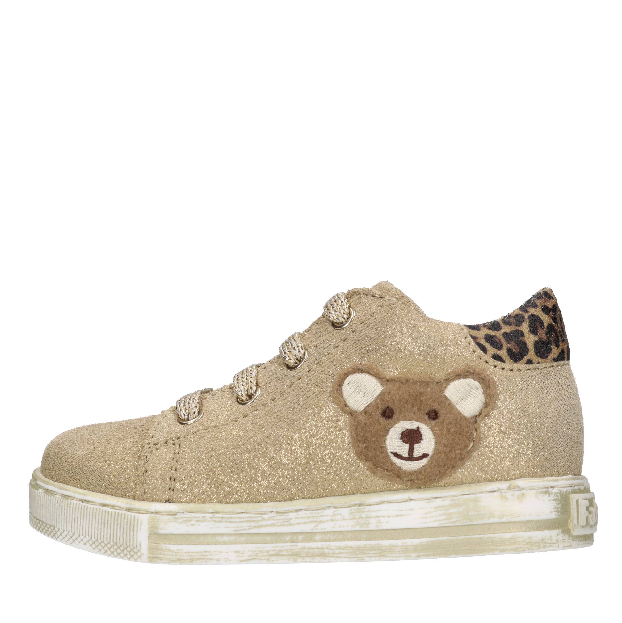 Sneakers in camoscio e lurex 