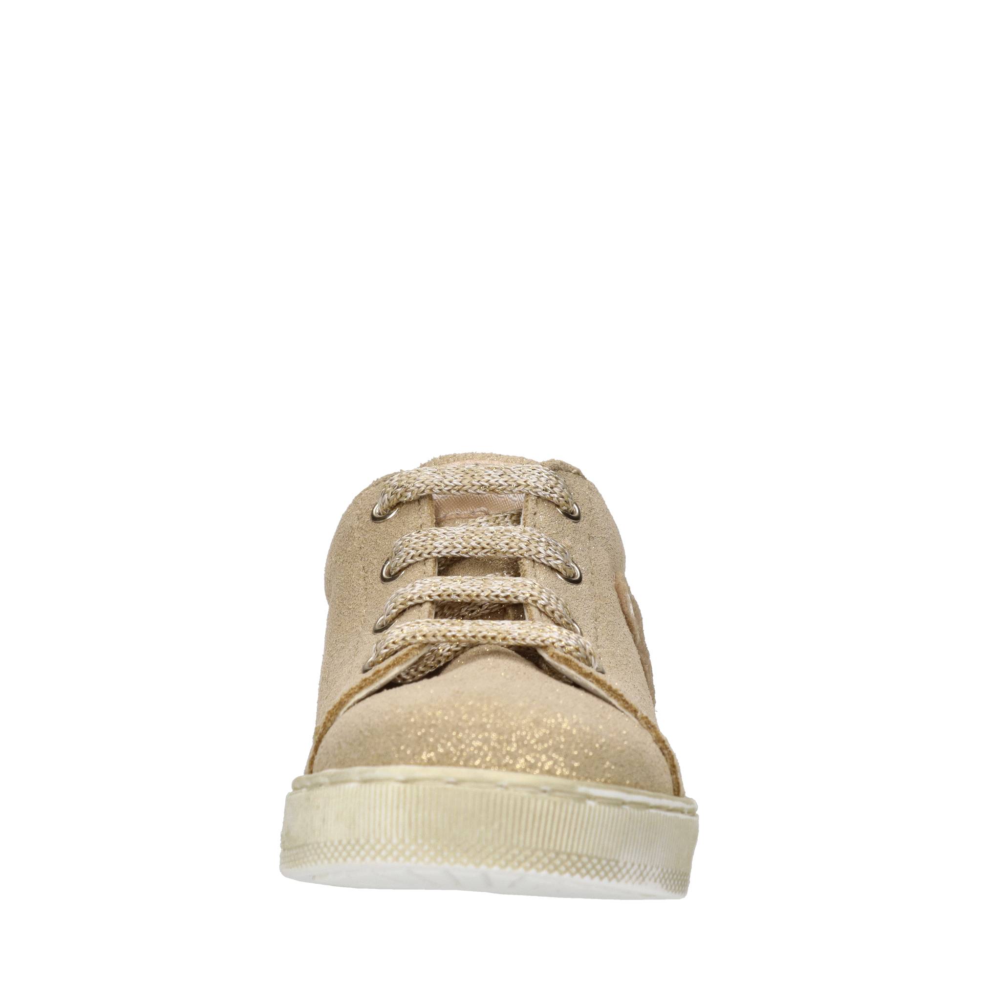 Sneakers in camoscio e lurex 