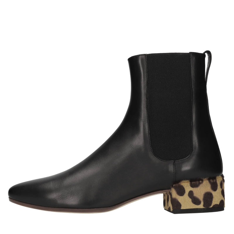 Stivaletti beatles in pelle 