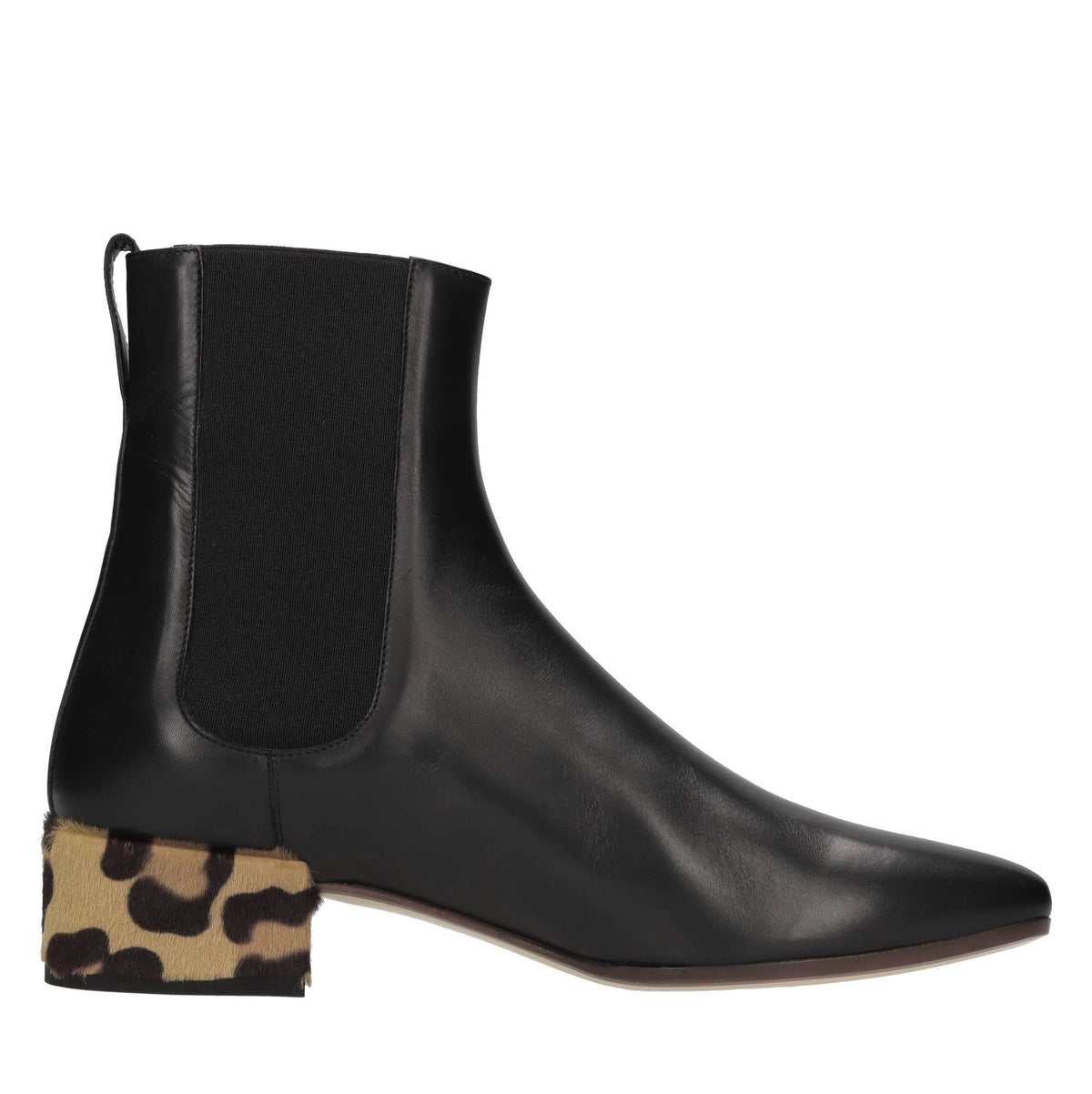 Stivaletti beatles in pelle 