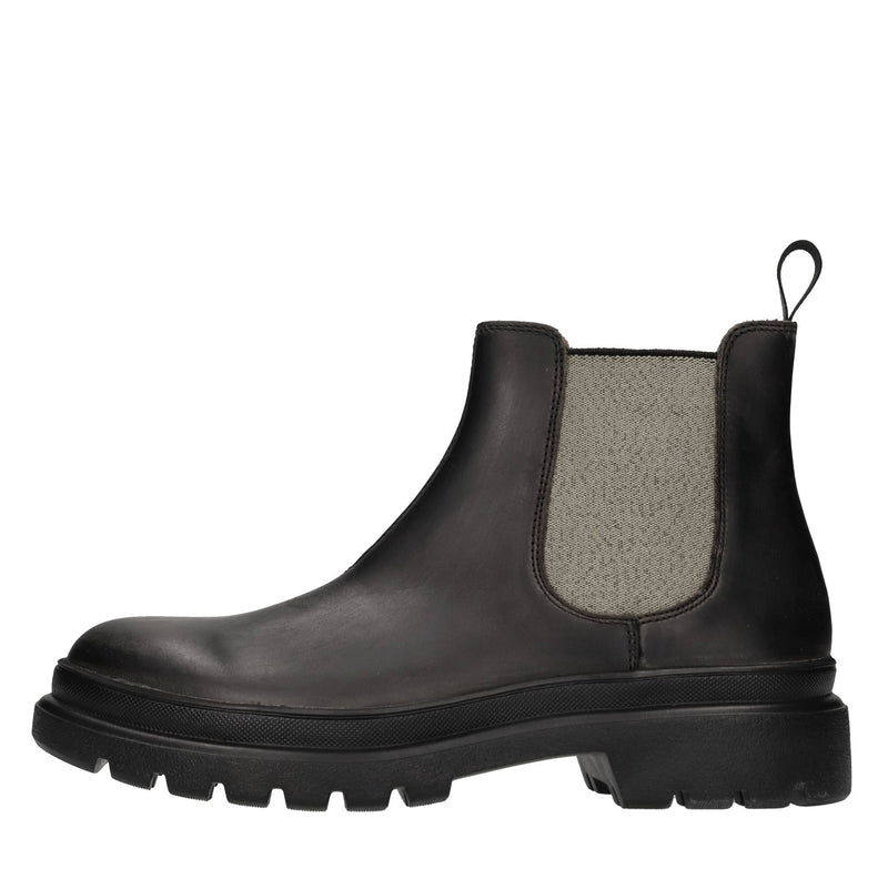 Stivaletti beatles in pelle 