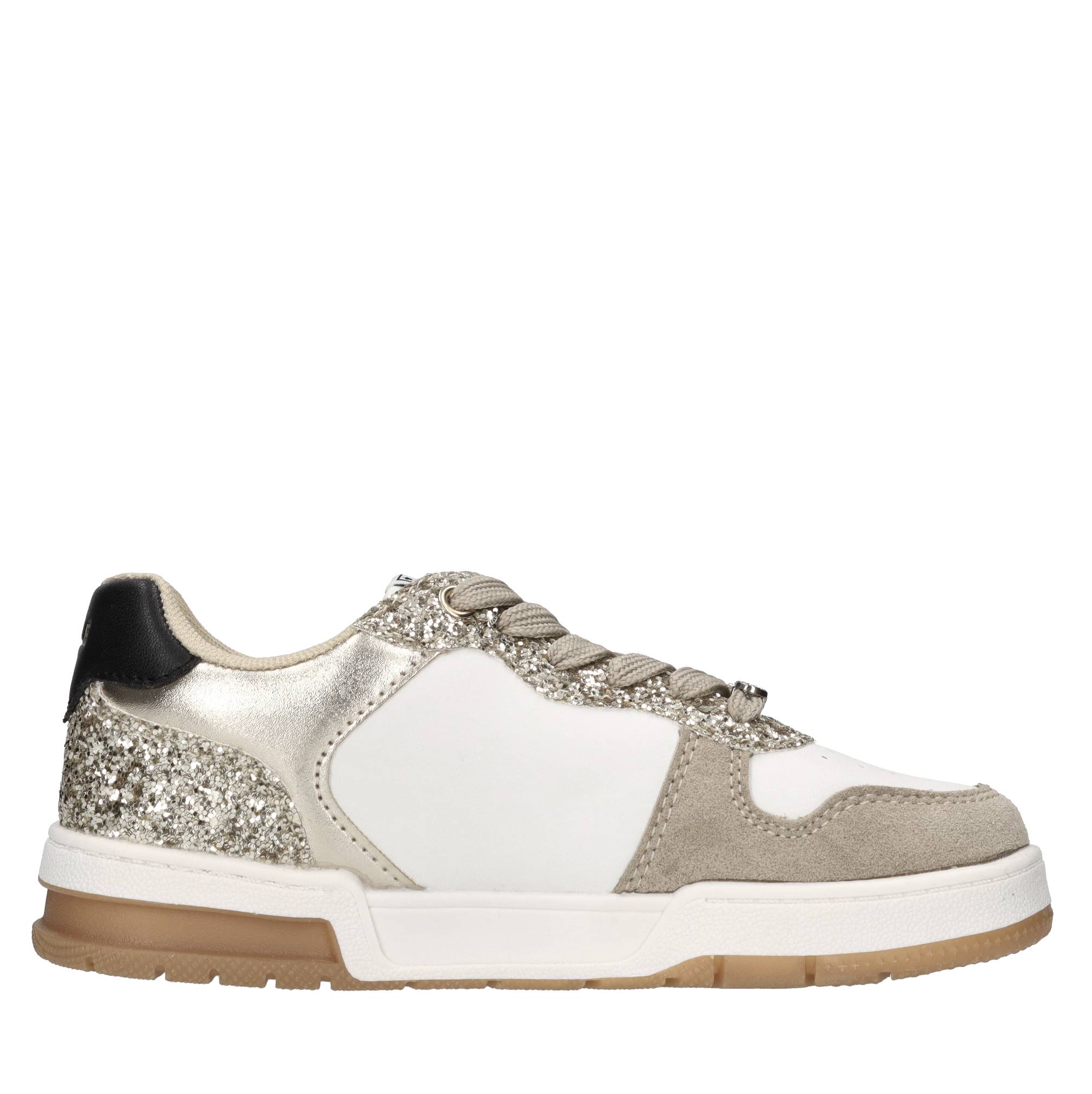 Sneakers in pelle e camoscio 