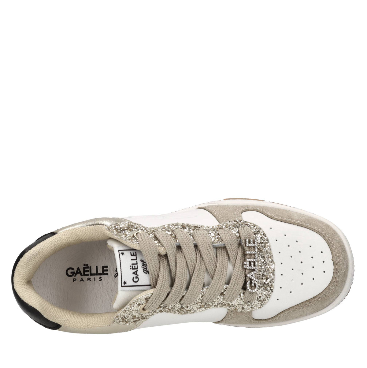 Sneakers in pelle e camoscio 