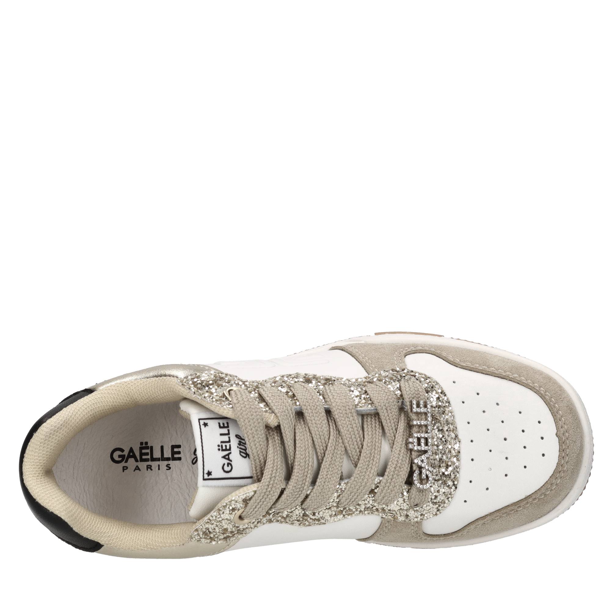 Sneakers in pelle e camoscio 