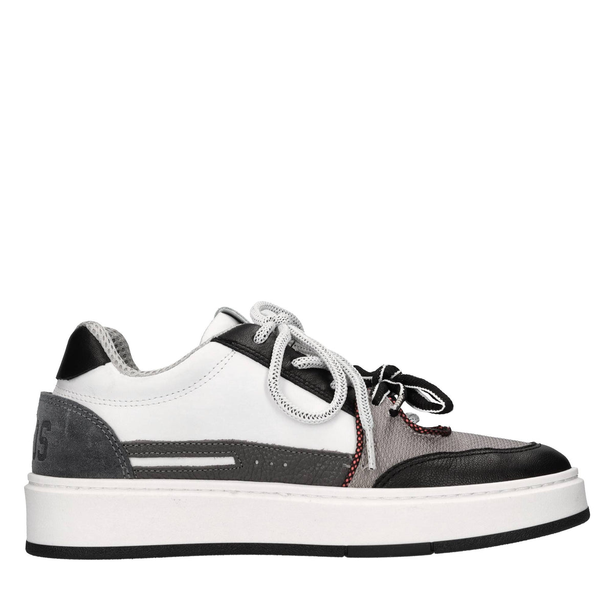 Sneakers in pelle e camoscio 