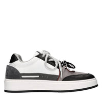 Sneakers in pelle e camoscio 