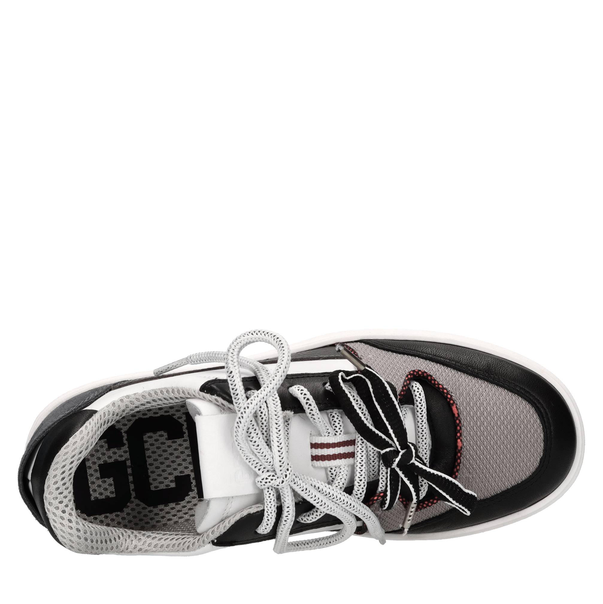 Sneakers in pelle e camoscio 